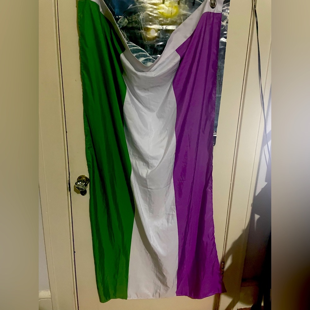 Full size gender queer flag